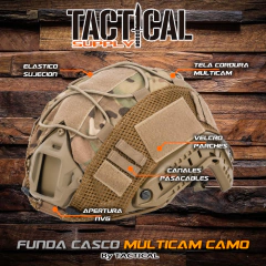 FUNDA CASCO CAMO PREMIUM