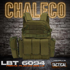 CHALECO PORTA PLACAS LBT 6094 - comprar online