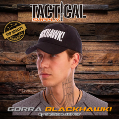 GORRA BORDADO 3D BLACKHAWK! / SWAT - Tactical Supply