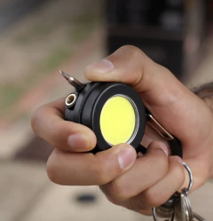 MINI LINTERNA COB LLAVERO MINERO METALICO - Tactical Supply