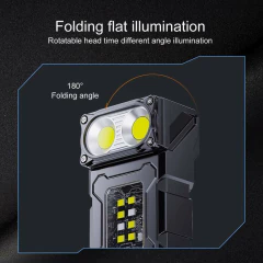 LINTERNA EDC MINI CABEZAL GIRATORIO POWER - Tactical Supply