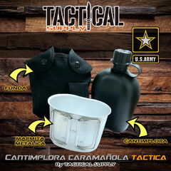 CANTIMPLORA CARAMAÑOLA TACTICA TREKKING OUTDOOR en internet