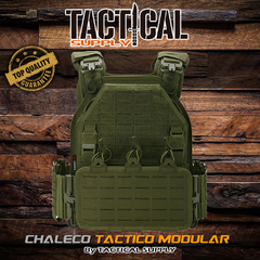 CHALECO TACTICO MODULAR LIBERACION RAPIDA LASERCUT CORDURA 1000D PREMIUM - Tactical Supply