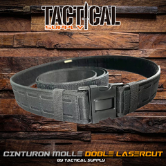 Cinto Molle Laser Cut Ancho 5.5cm Coyote Houston - comprar online