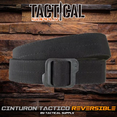 CINTURON TACTICO REVERSIBLE HEBILLA METALICA - comprar online