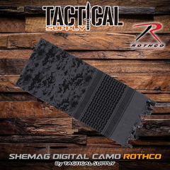 Shemagh ROTHCO Camo Digital Pañuelo Tactico Bufanda Premium Colores - tienda online