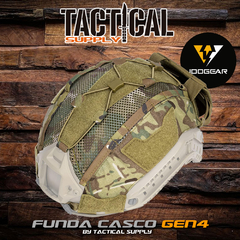 FUNDA CASCO GEN4 OPS-CORE FAST HIGH CUT HELMET NVG PORTA BATERIA - tienda online