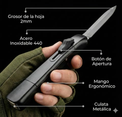 Navaja Automática Apertura Frontal