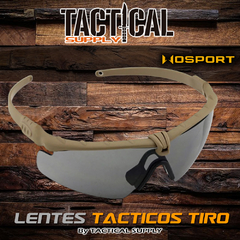 LENTES TACTICOS TIRO DEPORTIVO WOSPORT