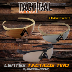 LENTES TACTICOS TIRO DEPORTIVO WOSPORT - Tactical Supply