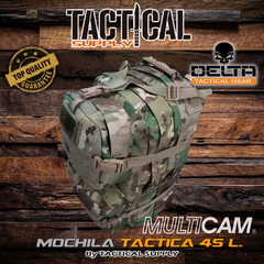 Imagen de MOCHILA TACTICA MOLLE DELTA TACTICAL GEAR 45 L.