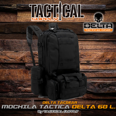 MOCHILA TACTICA 60 L. DESMONTABLE 4 en 1 DELTA TACTICAL en internet