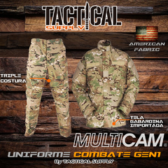 UNIFORME COMBATE MULTICAM GEN1