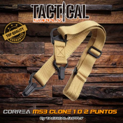 CORREA MAGPUL MS3 CLONE PREMIUM 1 / 2 PUNTOS by POSEIDON DEFENSE
