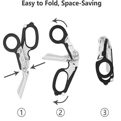 Tijera Raptor Plegable Multifuncion Rescate Emergencia Con Estuche en internet