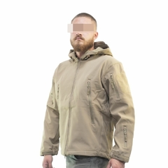 Campera softshell impermeable con capucha - comprar online