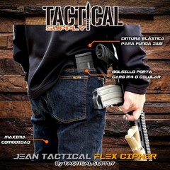 Jean tactico elastizado by Tactical Supply - tienda online