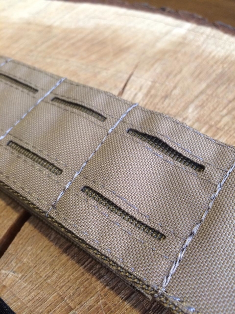 Cinturon tactico molle laser cut