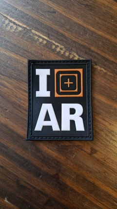Parche PVC I love AR