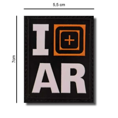 Parche PVC I love AR en internet
