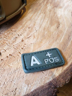 Parche grupo sanguineo - tienda online