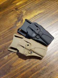 Pistolera holster rigido polimero glock 17/19 nivel 2 AIRSOFT - Tactical Supply