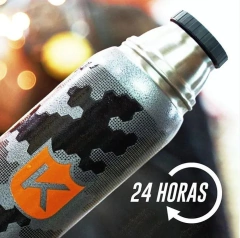 Termo premium doble capa acero inoxidable 900ml - comprar online