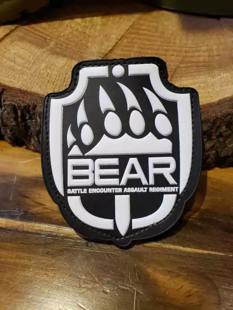 Parche PVC Bear Battle