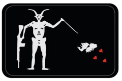 PARCHE BARBA NEGRA A.F.O.E 601 AGRUPACION FUERZAS OPERACIONES ESPECIALES