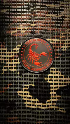 PARCHE CIA GLOBAL RESPONSE STAFF GRS PVC / GOMA - Tactical Supply