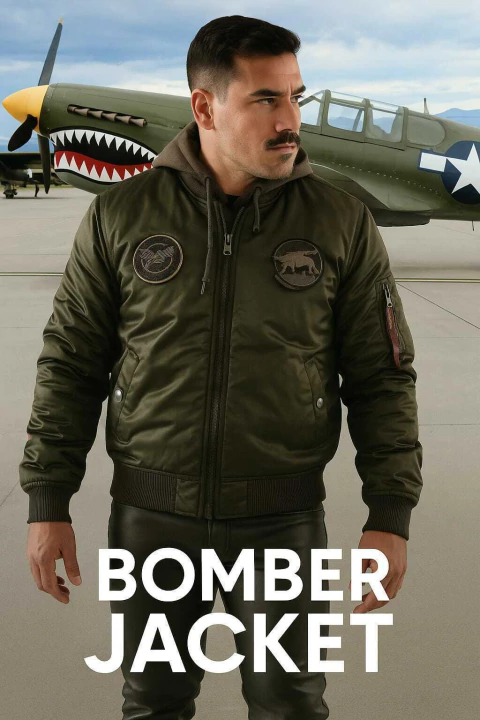 CAMPERA BOMBER AVIADORA MA-1 - comprar online