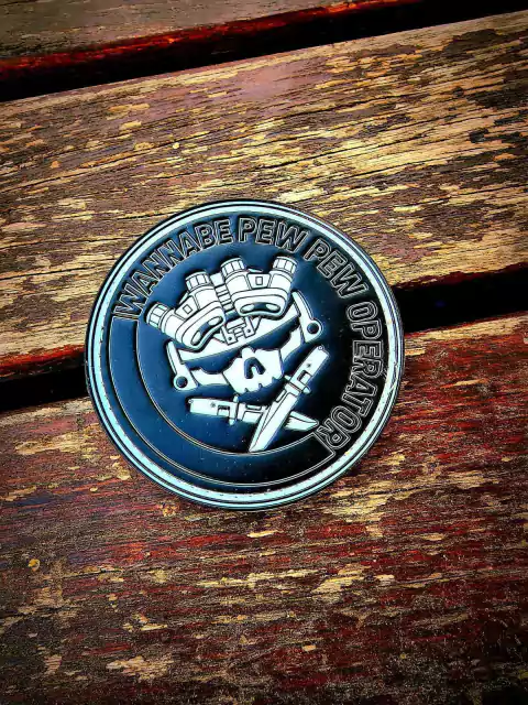 PARCHE PVC / GOMA WANNABE OPERATOR