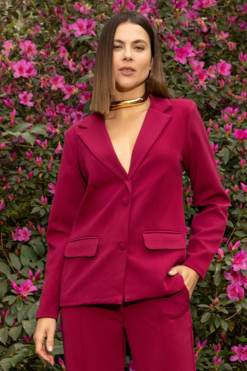Blazer Alongado Alfaiataria