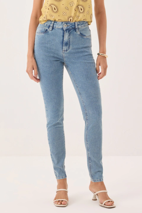 Calça Jeans Skinny Com Lavação Sujinho - comprar online