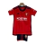 Kit Infantil Osasuna I Adidas 23/24 - Vermelho com detalhes em azul e branco
