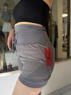 Short con calza super tiro alto Sin Nombre Sport - Sin Nombre Sport