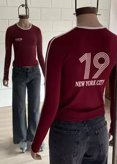 Remera modal soft New York