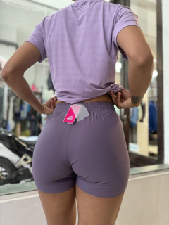 Short I-RUN Microfibra sin calza mujer