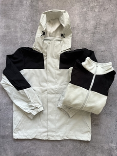 Campera polar dos en uno desmontable UNISEX