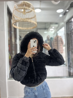 Campera puffer reversible peluchitou