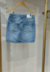 MINI DE JEAN CON STRASS - AMBLU