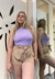 SHORT CON LAZO DE LINO TALIA