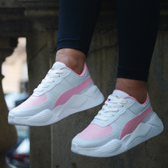 Zapatilla Total White/Pink en internet