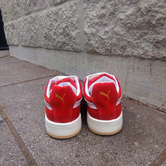 Zapatillas Puma Classic de Gamusa Rojo - Brand Shoes
