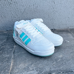 Zapatillas Forum White/Green en internet