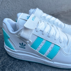 Zapatillas Forum White/Green - Brand Shoes