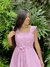 Vestido de linho Gaby Lavanda