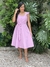 Vestido de linho Gaby Lavanda na internet