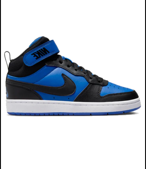 Tênis Nike Court Borough Mid CD7782 Azul/Preto