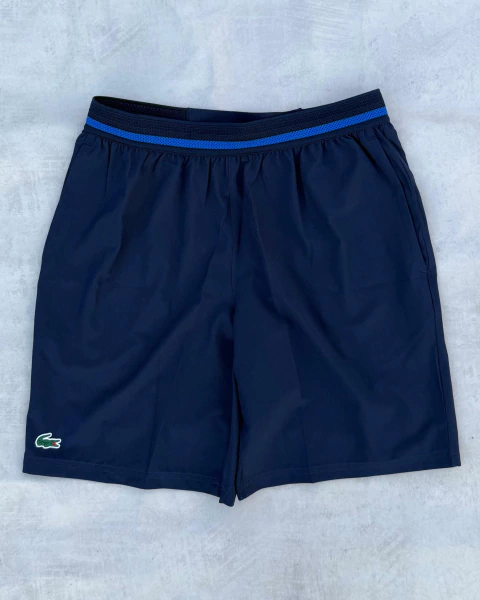 Bermuda Lacoste Sport X Novak Djokovic GH7413 Azul Marinho - comprar online